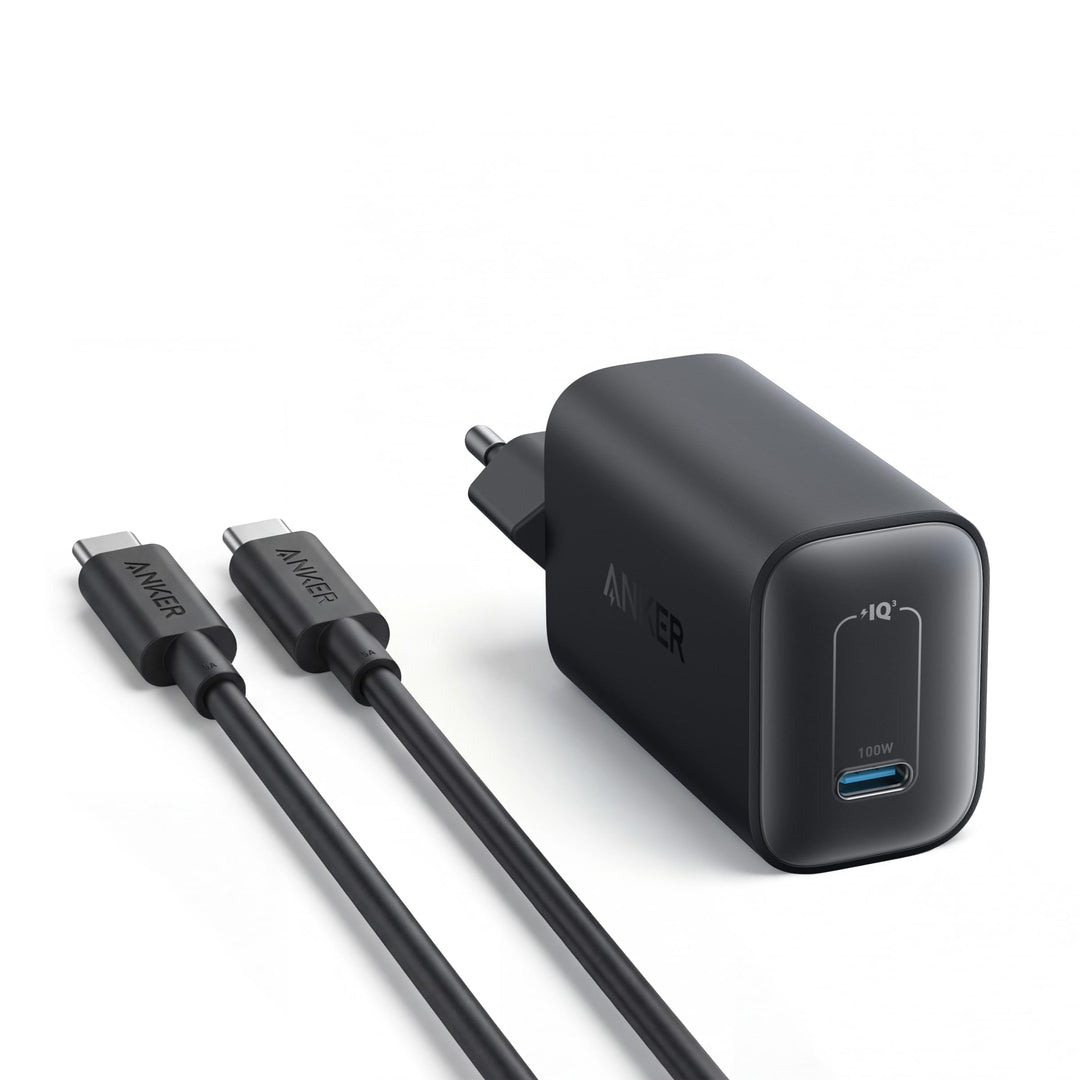 USB-C Ladegerät 100W Kompakt für Laptop und Smartphone