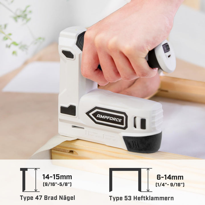 Akku-Tacker 2-in-1 mit USB-C für Polstern und DIY 4V - Bild 3