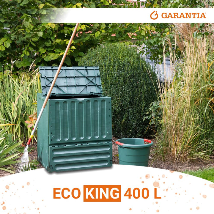 Komposter 400 Liter Recyclingkunststoff UV-Schutz für Garten - Bild 2
