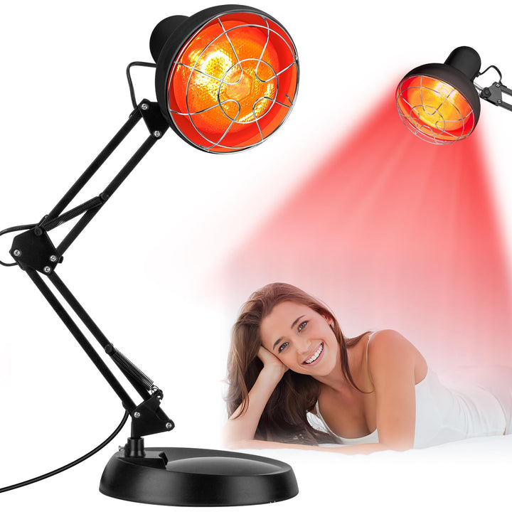 Infrarotlampe 150W mit Ständer, Timer und 10 Temperaturstufen