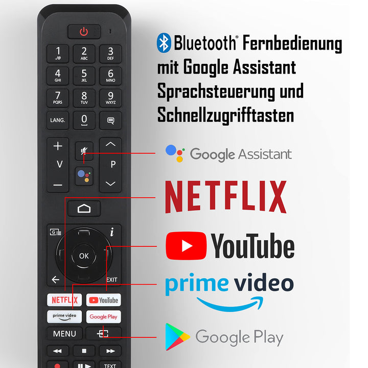Smart TV 24 Zoll HD Android mit Triple-Tuner 12V Camping - Bild 4