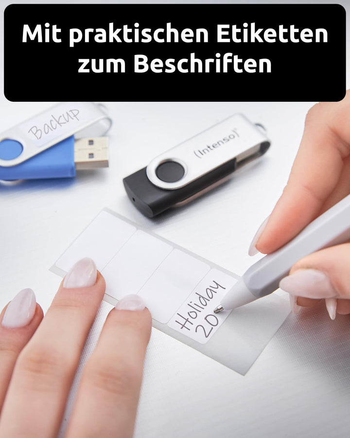 USB-Stick 8 GB 10er-Pack USB 2.0 mit Schwenkbügel mehrfarbig - Bild 8