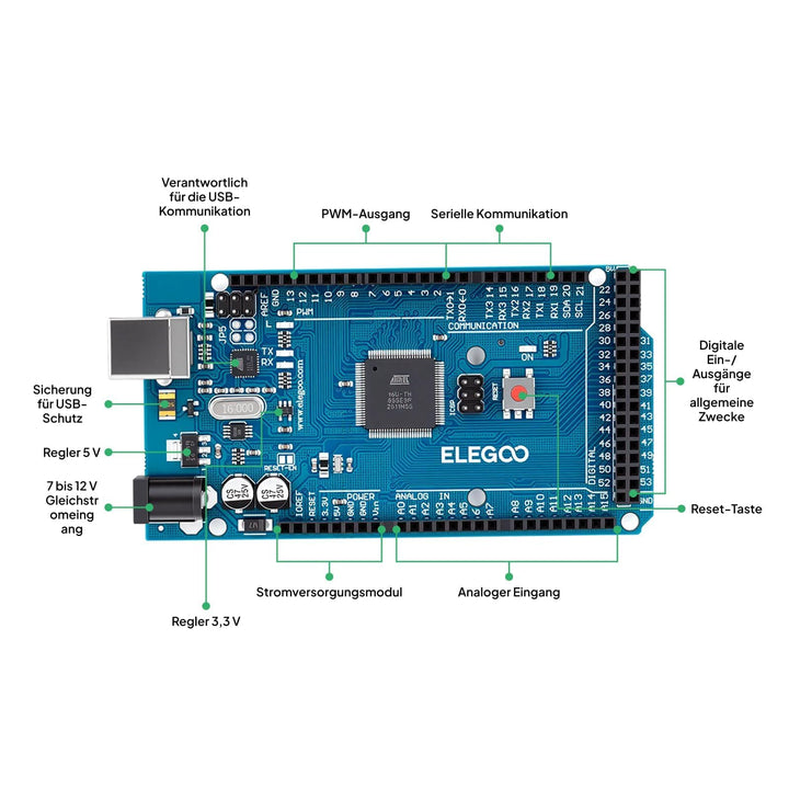 Elektronik Starter-Kit 200+ Bauteile kompatibel mit Arduino IDE - Bild 3