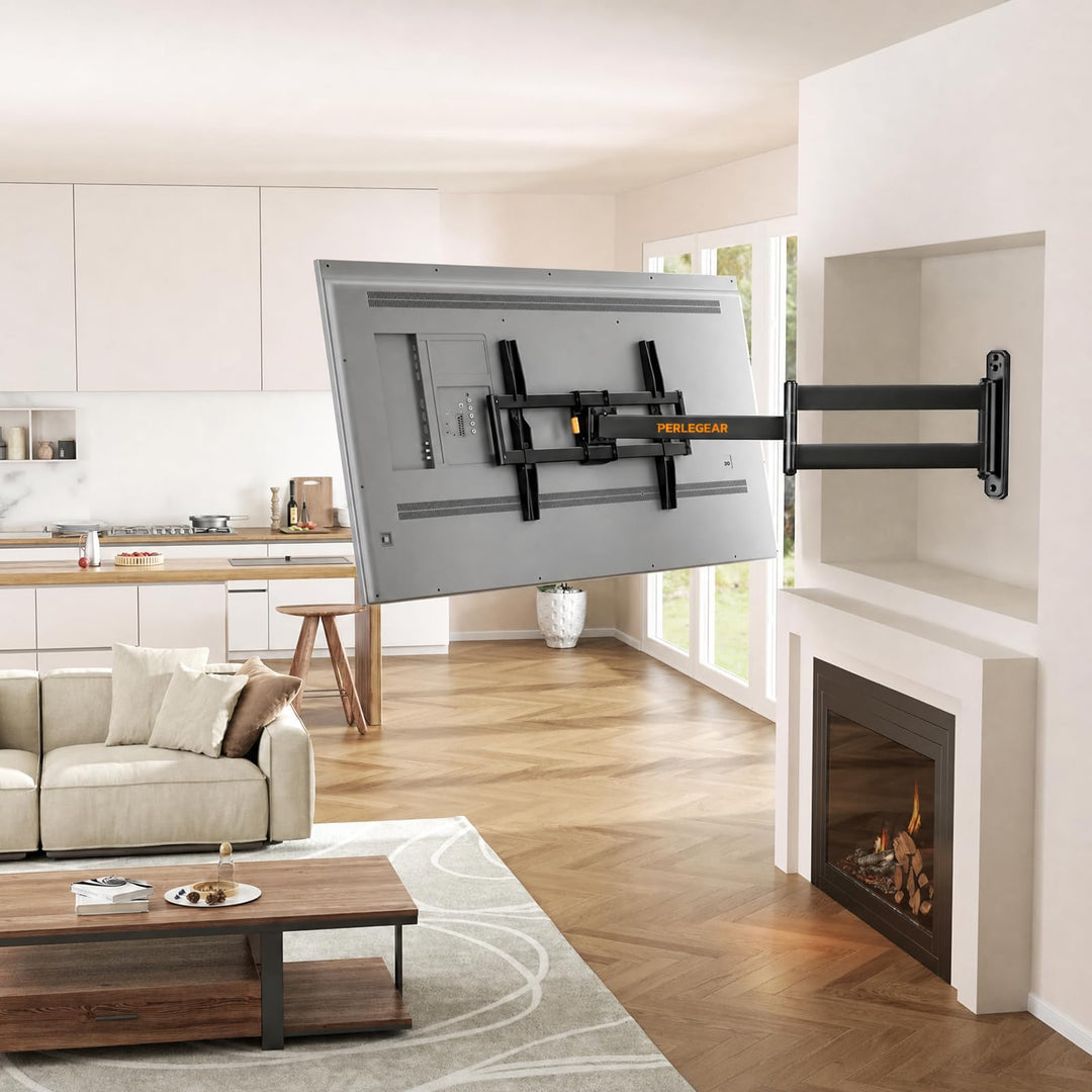 TV Wandhalterung Eck Langarm schwenkbar 37-75 Zoll bis 45 kg - Bild 7