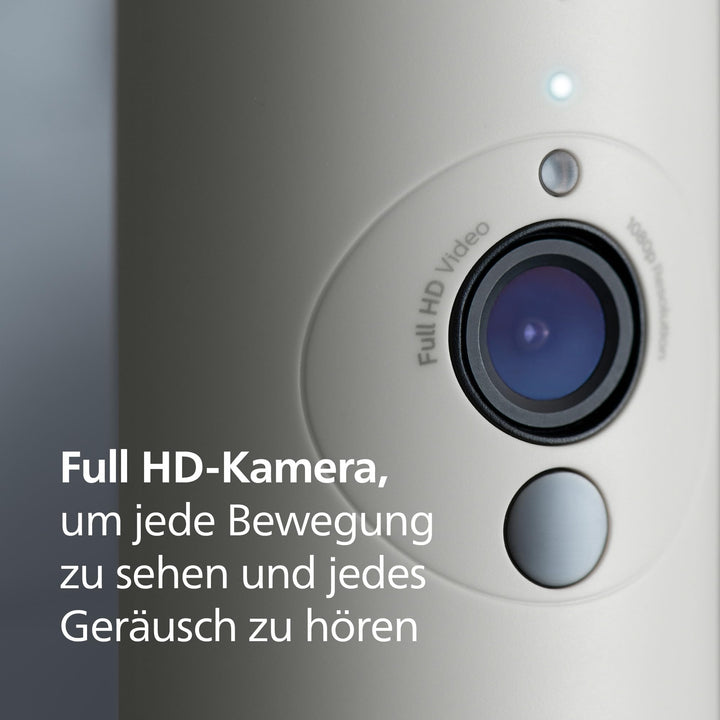 Babyphone mit HD-Kamera und WLAN 1080p Nachtsicht Gegensprechfunktion - Bild 3