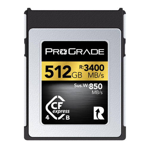 CFexpress 4.0 Typ B Speicherkarte 512GB Gold für Foto & Video