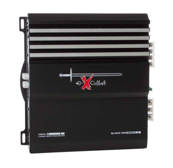 Auto Verstärker 2-Kanal MOSFET 1000W 2x50W RMS 1-4 Ohm Endstufe - Bild 2