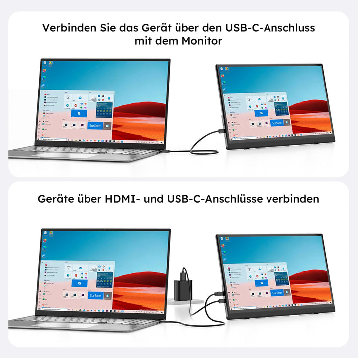 Portabler Monitor 15,6&