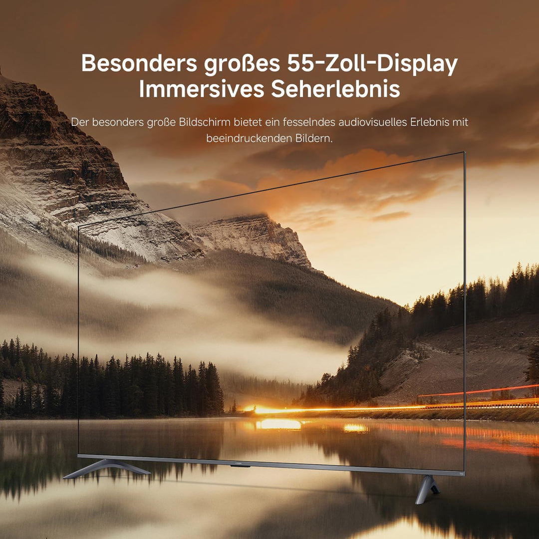 QLED Smart TV 55 Zoll 4K UHD HDR10+ Fire TV mit Alexa