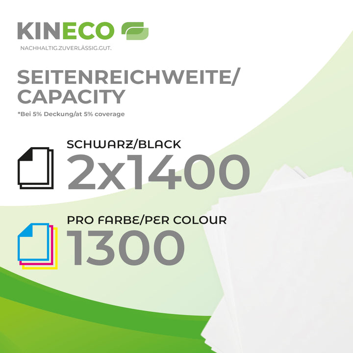 Toner-Multipack 5er Set kompatibel TN-243/TN-247 fuer Brother Farblaserdrucker - Bild 2