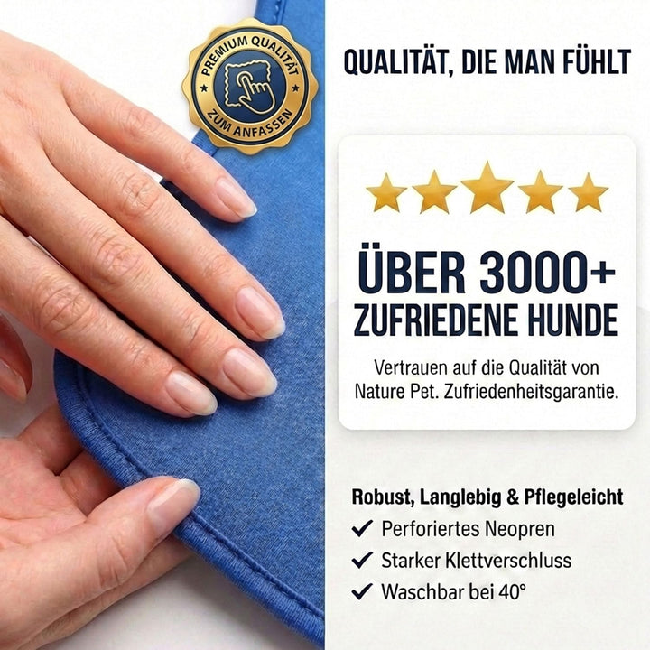 Ellenbogenbandage Hund Neopren 3mm mit Tasche für Kühl-/Wärmepad - Bild 8