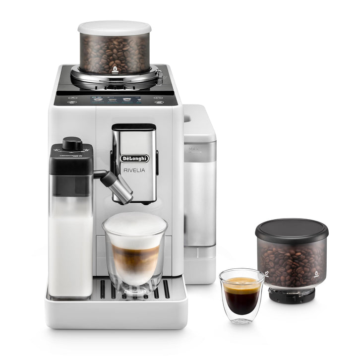Kaffeevollautomat 16 Spezialitäten Touch-Display Weiss mit Milchschaum - Bild 4