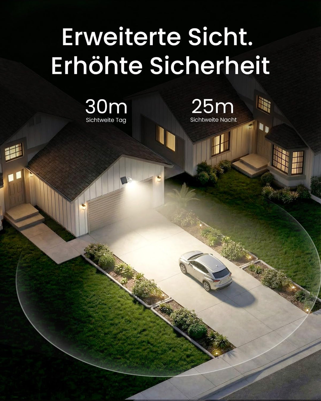 Solar-Überwachungskamera Aussen 4MP AOV mit Auto-Tracking 9000mAh - Bild 4