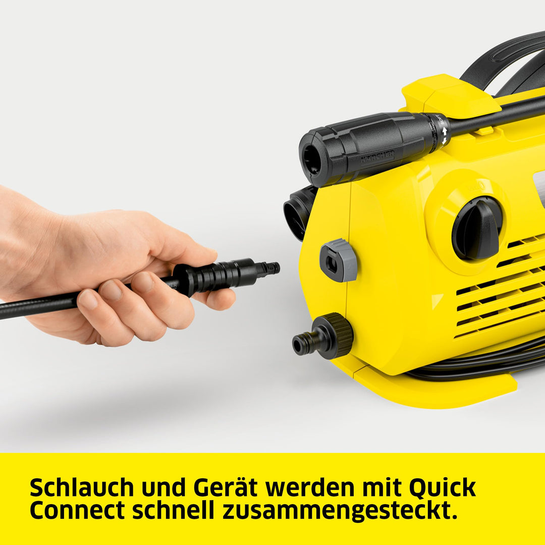 Hochdruckreiniger 110 bar 360 l/h kompakt für Garten &amp; Fahrrad - Bild 6