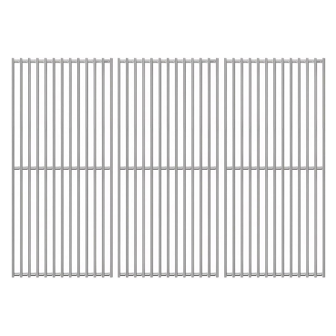 Grillrost Edelstahl 41,5x70,5cm für Gasgrills 3-teilig