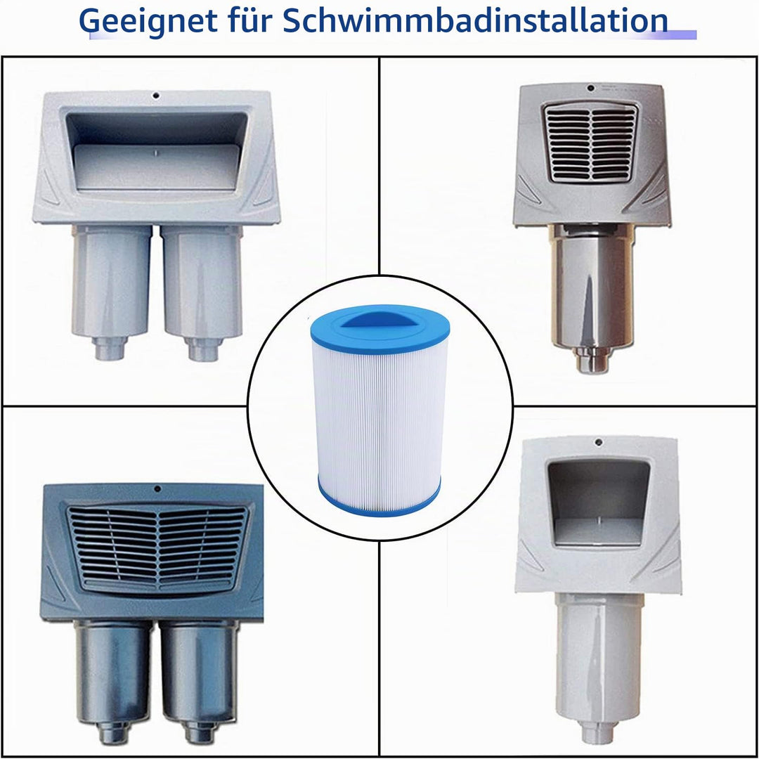 Spa Filterkartusche 2er-Set Whirlpool Ersatzfilter 243 mm - Bild 7