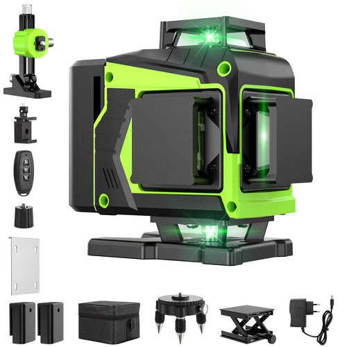 Kreuzlinienlaser Grün 16 Linien 4x360° selbstnivellierend IP54