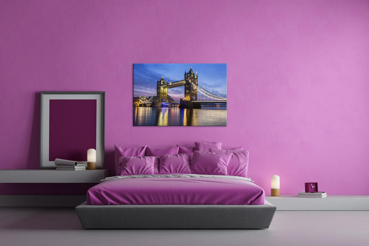 Leinwandbild Tower Bridge London 80x60 cm auf Keilrahmen - Bild 3