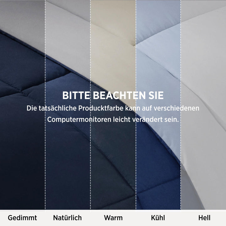 Bettdecke mit integriertem Bezug 135x200 Mikrofaser Ganzjahres - Bild 10