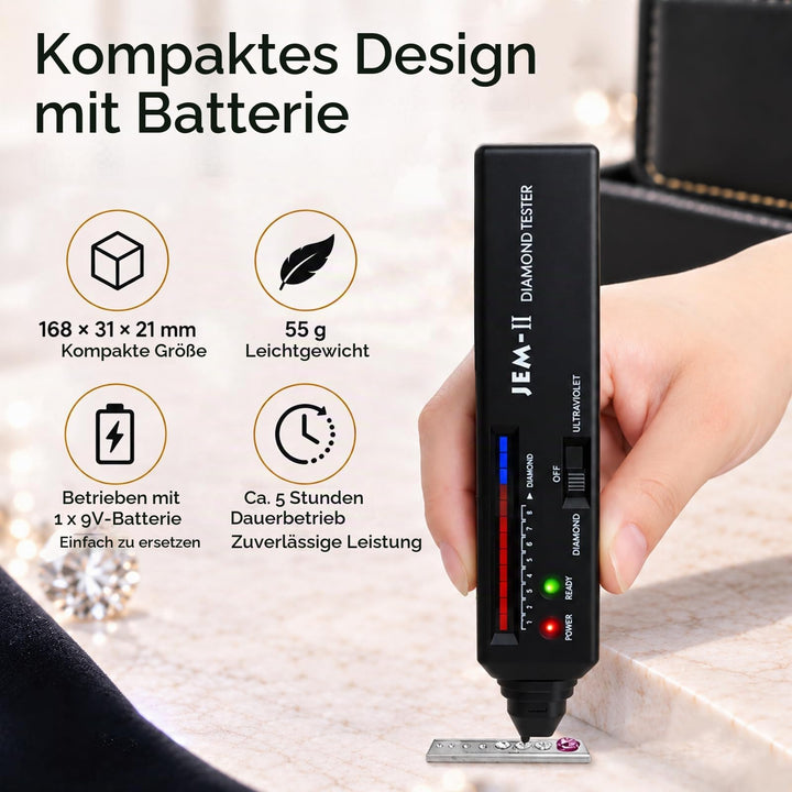 Diamanttester elektronisch für Edelsteine mit UV-Licht - Bild 6