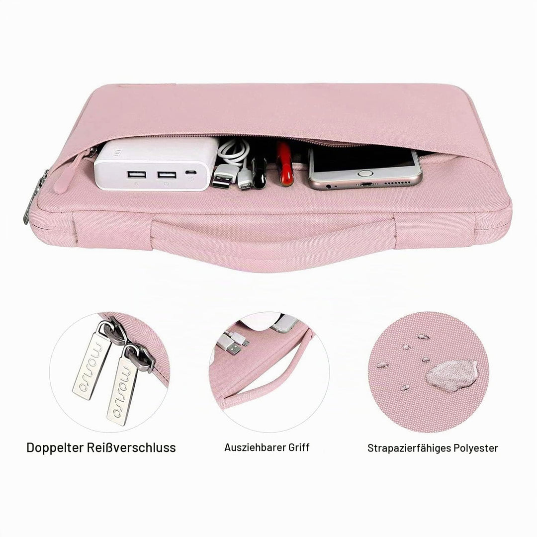 Laptop-Hülle MacBook Air 13 Zoll Polyester 5-in-1 Set Rosenquarz - Bild 7