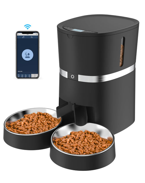 Futterautomat Katze & Hund WiFi 4L mit App-Steuerung, schwarz