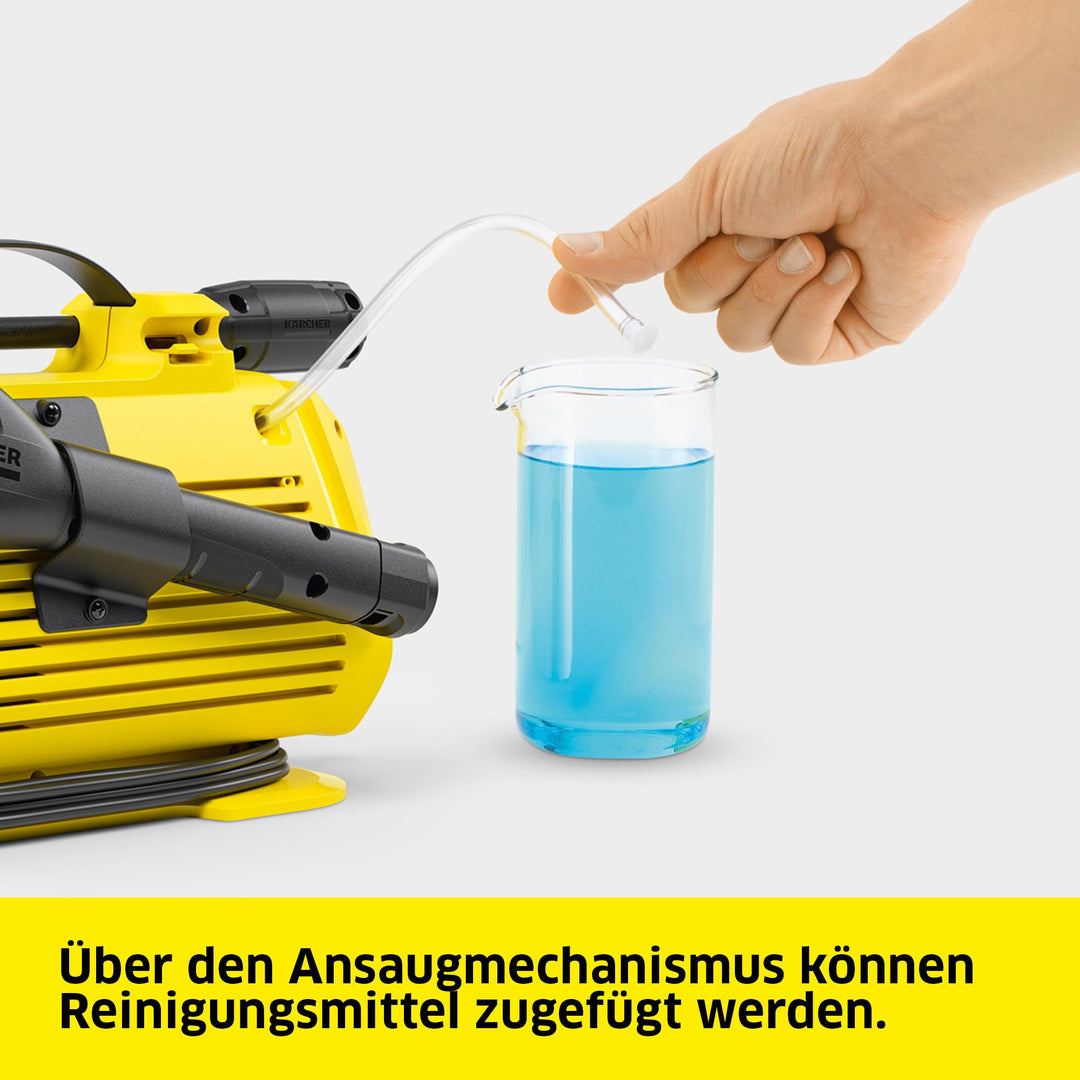 Hochdruckreiniger 110 bar 360 l/h kompakt für Garten &amp; Fahrrad - Bild 5