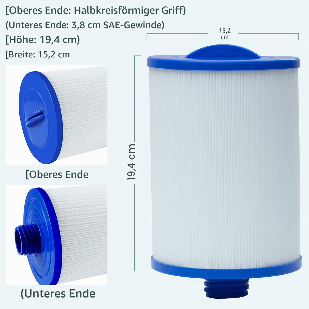 Whirlpool Filterkartusche Ersatz 45 sq.ft. Polyester 2er-Set - Bild 2