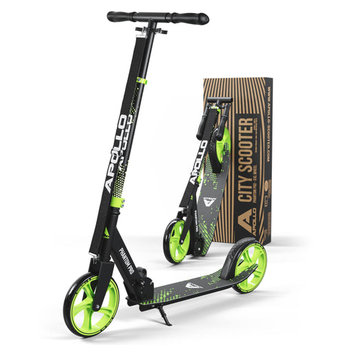 Cityroller faltbar XXL LED-Räder 200mm für Kinder & Erwachsene