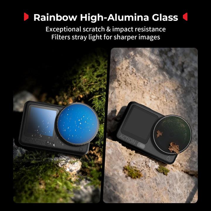 ND-Filter-Set für DJI Osmo Action 6 CPL ND8 ND16 ND32 5-teilig - Bild 6