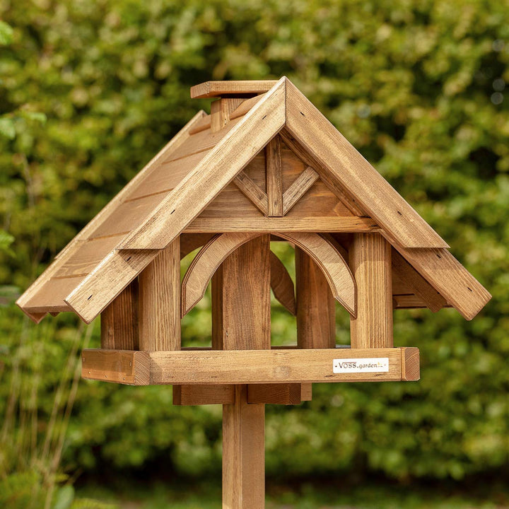 Vogelhaus Holz mit Schutzmittel behandelt für Garten und Balkon