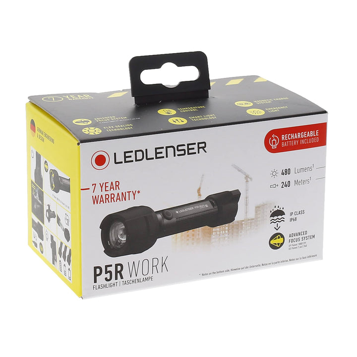 Akku-LED-Taschenlampe 480lm 240m Reichweite IP68 Arbeitseinsatz - Bild 6