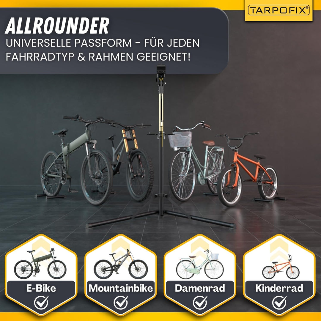 Fahrrad Montageständer höhenverstellbar 98-155 cm bis 50 kg E-Bike - Bild 4