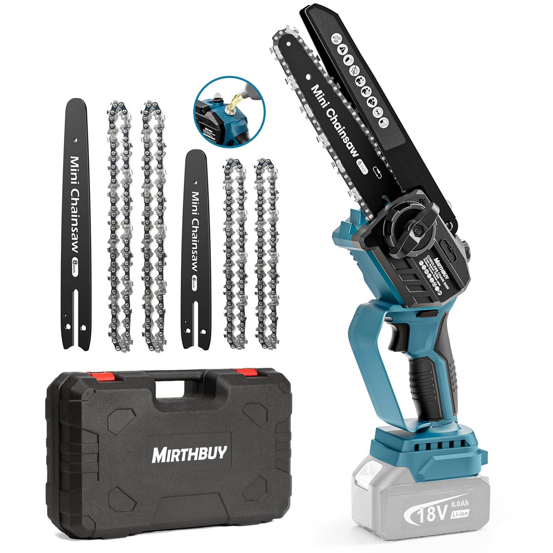 Akku-Kettensäge 6+8 Zoll bürstenlos für Makita 18V ohne Akku