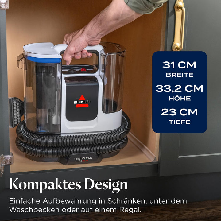 Teppich-Fleckenreiniger mit Hitzefunktion 1125W 16000 Pa Saugkraft - Bild 5