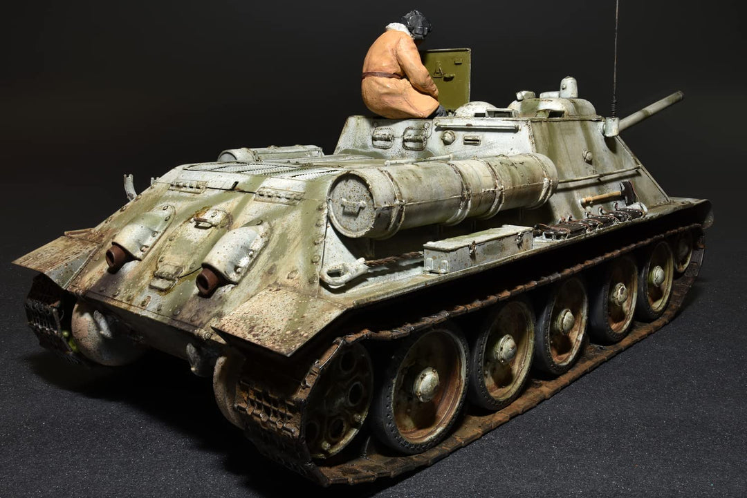 Panzer Modellbausatz SU-85 Frühe Produktion 1943 Massstab 1:35 - Bild 7