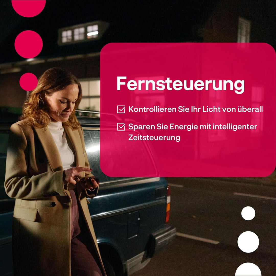 Smart LED Lampe E27 RGBW 16 Mio. Farben Zigbee 4er-Pack - Bild 8