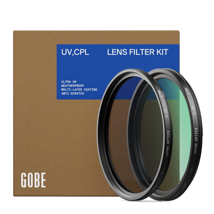 Kamerafilter-Set 67mm UV + CPL mit Nano-Beschichtung
