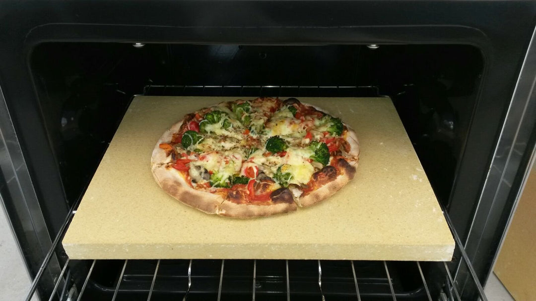 Pizzastein Schamotte 40x30x3cm für Backofen und Grill - Bild 2