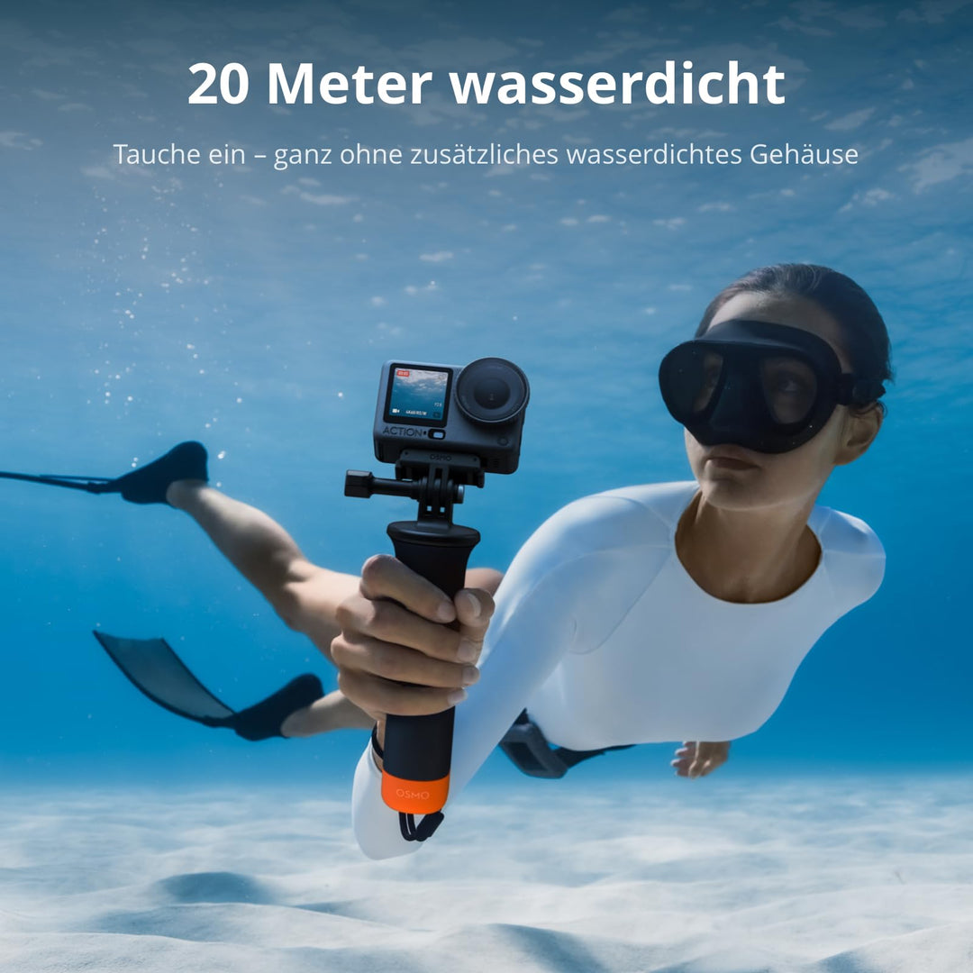 Action-Cam 4K/8K mit variabler Blende, 50 GB Speicher, wasserdicht bis 20 m - Bild 2