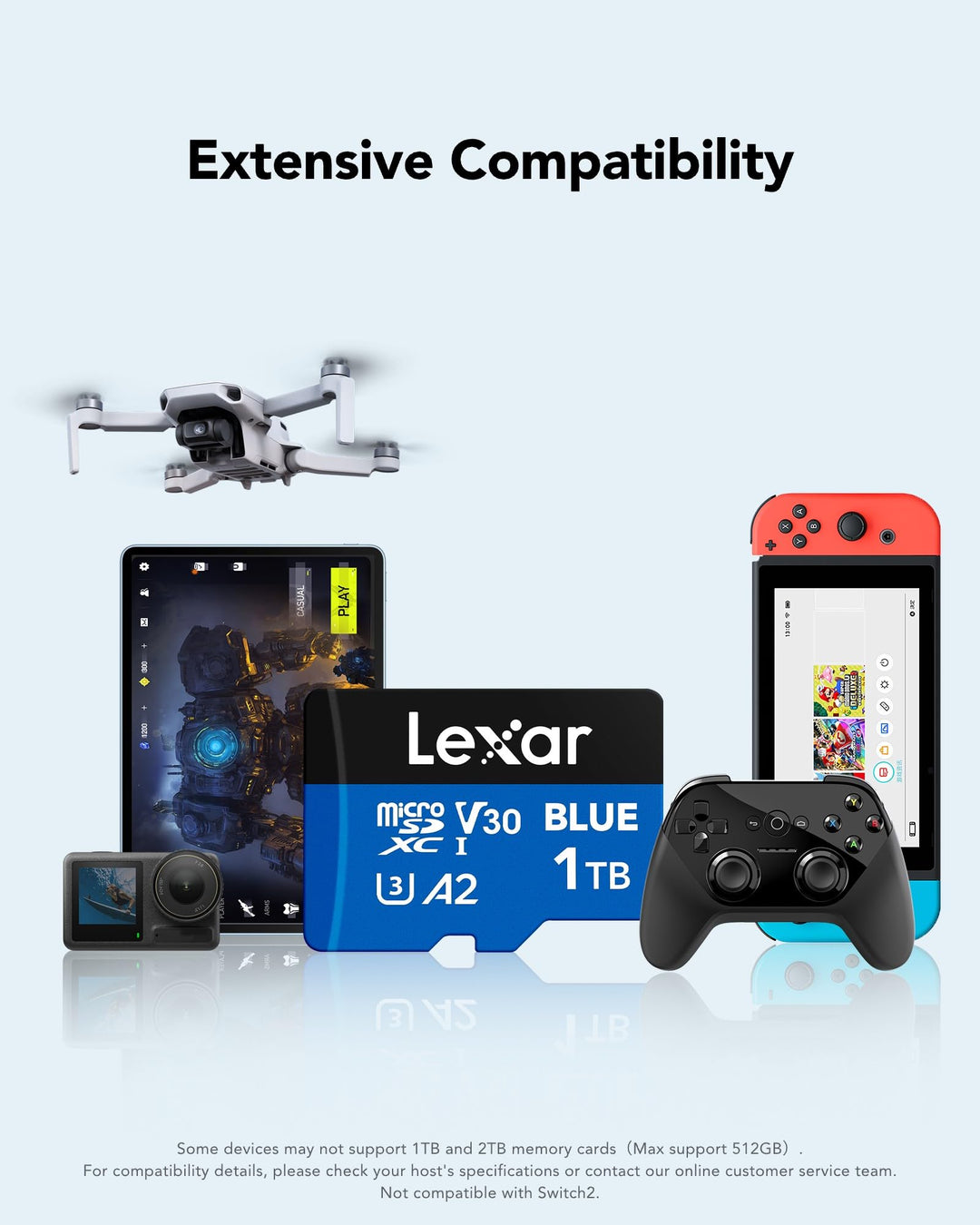 microSDXC Karte 1TB UHS-I A2 bis 160 MB/s für 4K Video - Bild 5