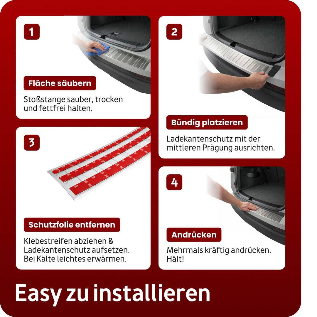 Ladekantenschutz Edelstahl für Mercedes Vito V-Klasse W447 ab 2014 - Bild 6