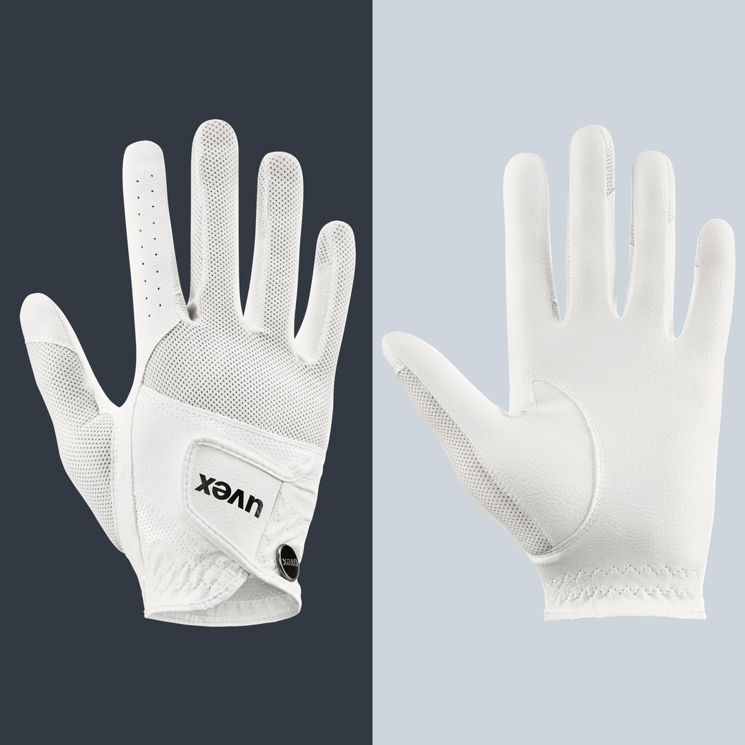 Reithandschuhe Mesh PU-Grip touchscreenfähig Grösse 6.5 - Bild 4