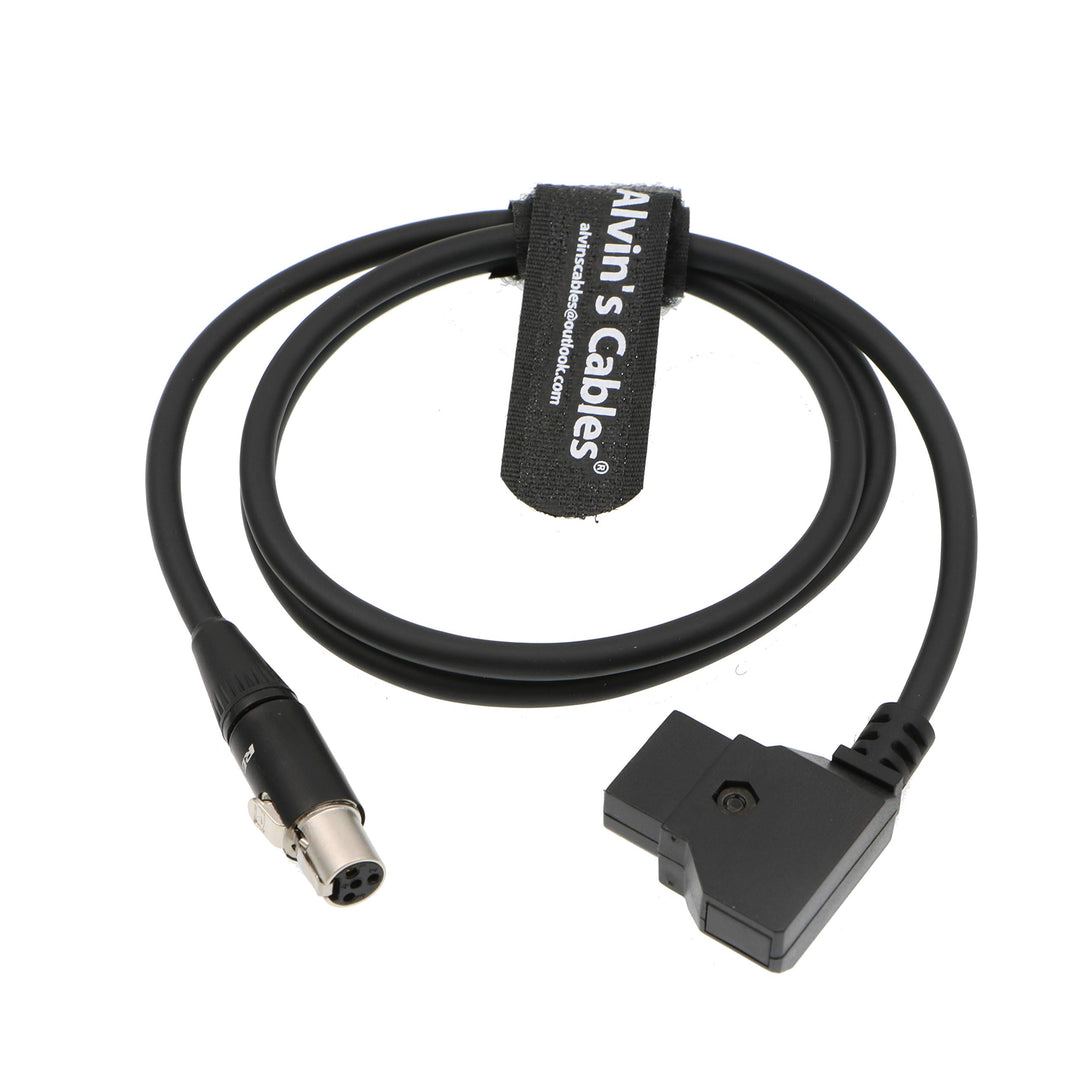 Stromkabel Mini XLR 4-Pin Buchse auf D-Tap 80 cm für Kamera-Monitor - Bild 3
