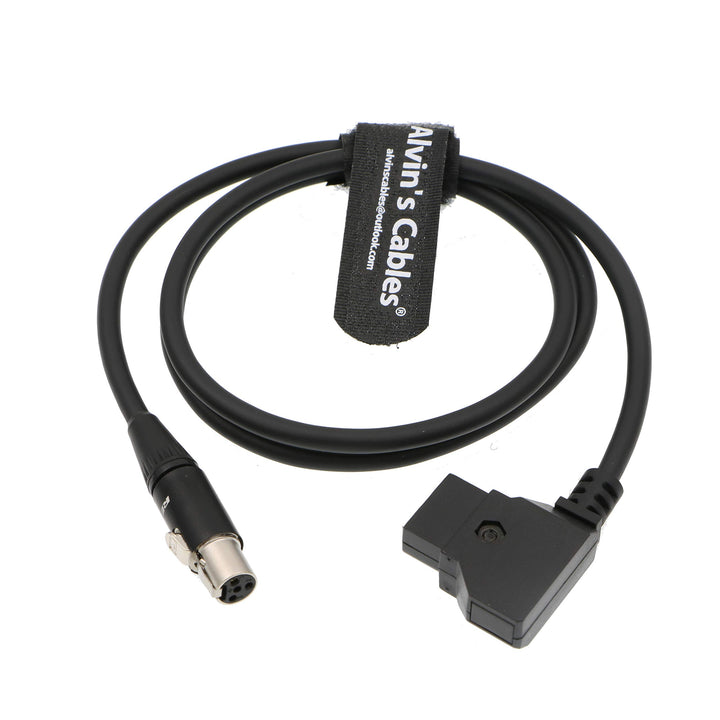 Stromkabel Mini XLR 4-Pin Buchse auf D-Tap 80 cm für Kamera-Monitor - Bild 3