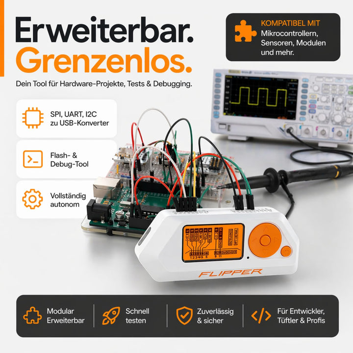 Multitool-Gerät Starter-Set mit WiFi-Board, 64 GB und Silikonhülle - Bild 9