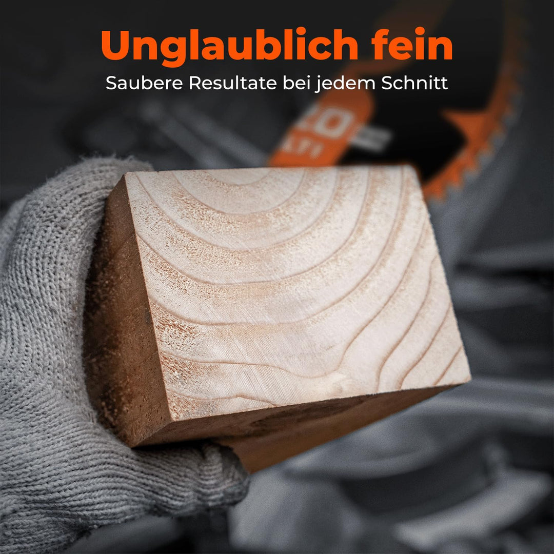 Kreissägeblatt 254x30 mm Multi-Material 80 Zähne Feinschnitt - Bild 4