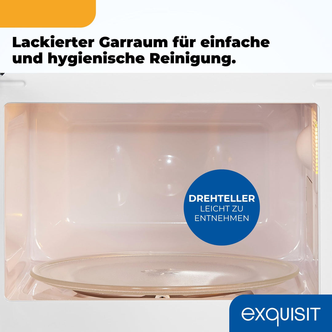 Mikrowelle mit Grill 20 L 700 W Kombigerät weiss freistehend - Bild 7
