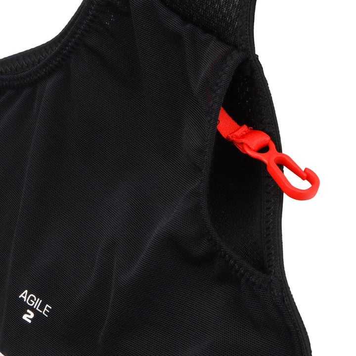 Trinkweste Unisex Schwarz minimalistisch für Trailrunning &amp; Wandern - Bild 4