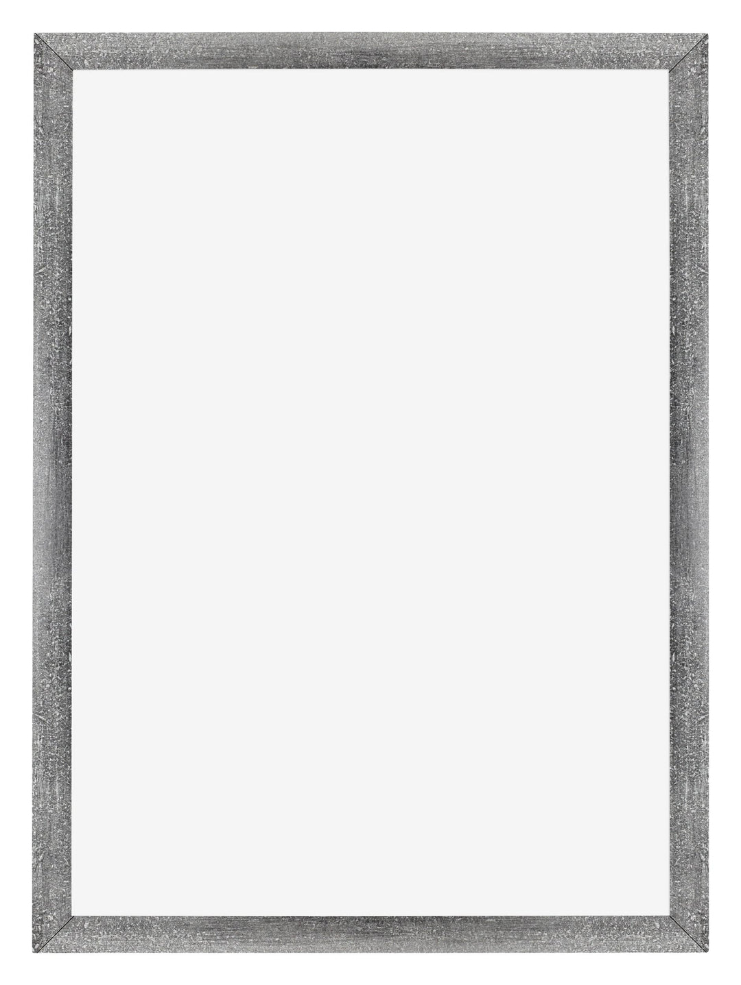 Bilderrahmen 60x84 cm MDF entspiegeltes Kunststoffglas Grau Gewischt - Bild 3